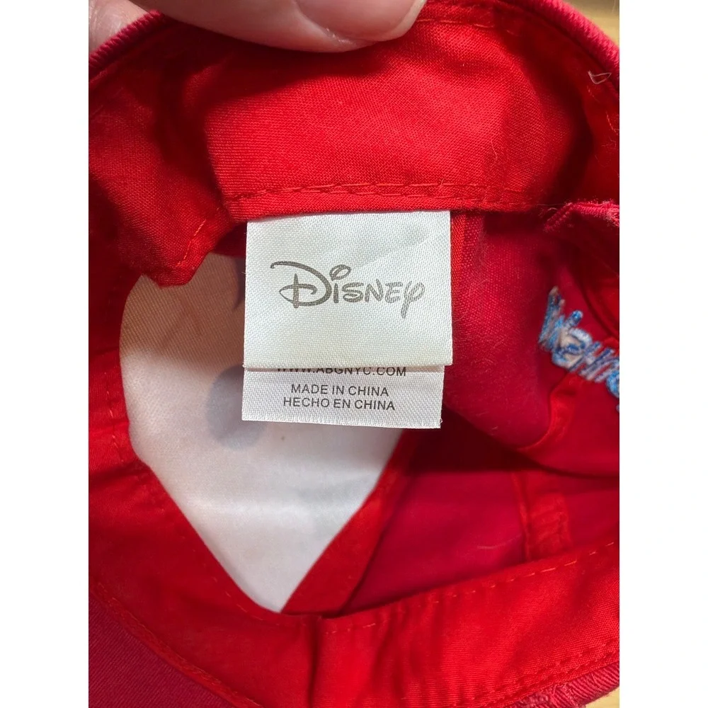 Disney‎ Mickey Mouse Ears Hat Cap Toddler 12-24 Months Red Blue